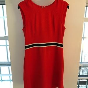 Sandro Coral Sleeveless Jersey Dress